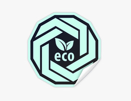 Naklejki papierowe Eco